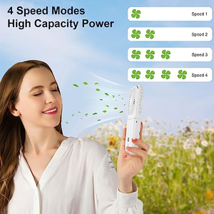 Multi-functional <b>Handheld</b> Refrigeration Neck <b>Fan</b>-Portable Rechargeable USB <b>Fan</b> for Outdoor Household Hotel Use Foldable English - Product Image 5