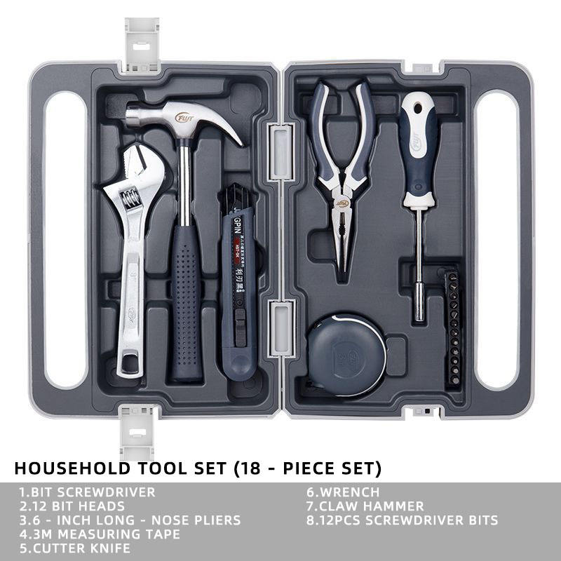 18 pcs outil ensemble