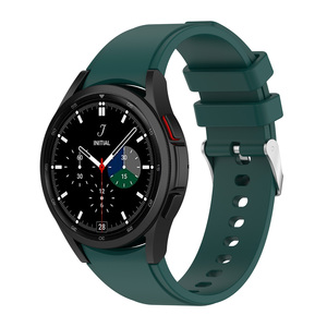 สายนาฬิกา22มม. สายซิลิโคนสำหรับ <span class=keywords><strong>Samsung</strong></span> <span class=keywords><strong>Galaxy</strong></span> Watch 4 5 5pro 4คลาสสิก - Product Image 4