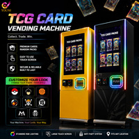 Distributeur automatique de cartes à collectionner TCG à écran tactile 32 pouces télécommandé, haute rentabilité, pour la vente de paquets de cartes Pokémon