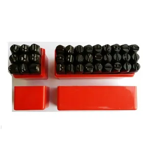 Set di punzoni in acciaio da 2-12,5 mm |   Punzoni Personalizzati per Alfabeto e Numeri per Creazione di Gioielli, Artigianato in Pelle Fai-da-Te, Design LOGO Personalizzato Disponibile - Product Image 1