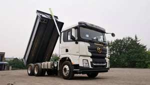 SHACMAN 6x4 10轮自卸车自卸车工程运输用新型重型卡车柴油左转向 - Product Image 4