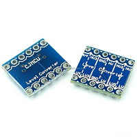 Módulo de Interfaz Bidireccional de 4 Canales, Conversor de Nivel Lógico I2C 3.3V-5V, Placa de Desarrollo 28800bps 15x13mm para