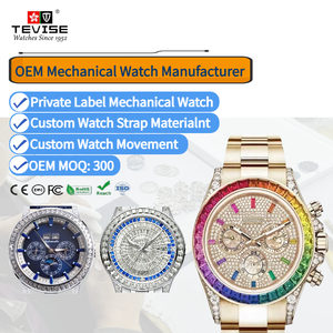 Fabricant de montres mécaniques de luxe OEM, mouvement personnalisé, bracelet, marque privée, <span class=keywords><strong>montre</strong></span> automatique - Product Image 1