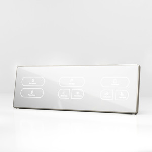 Interruptor de Hotel Inteligente con Panel Táctil Retro Impermeable y Red Cableada para Interiores Modernos - Product Image 5