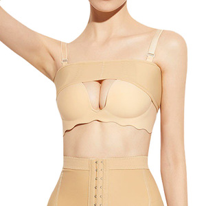 Fascia di Compressione Post-Liposuzione del Seno Antibatterica in Spandex/Materiale per Modellamento del Seno e Fissaggio dell'Impianto Personalizzabile - Product Image 1