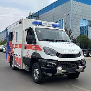 <span class=keywords><strong>Ambulance</strong></span> I-veco Shelter 4x4 tout-terrain, transmission intégrale permanente, cabine médicale en aluminium, véhicule de sauvetage d'urgence - Product Image 4