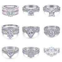 Fournisseur de bijoux en argent sterling 925, bijoux pour femmes en gros, zircon AAA, placage rhodium, ne s'oxyde pas facilement, bague de fiançailles