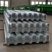 Matériaux de construction métalliques de qualité supérieure YX51-305-915, plancher en acier galvanisé durable pour grande dalle centrale