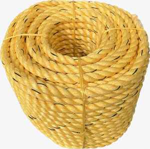 Yellow Blue Wholesale 3 Strand 4 Stand Twisted <b>Fishing</b> Twine Rope 8mm 16mm 24mm 28mm 32mm 100 Yard Nylon & Polypropylene Raffia - Product Image 1