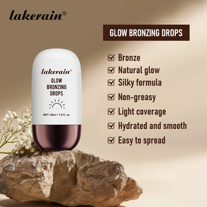 <span class=keywords><strong>Gotas</strong></span> Bronceadoras Lakerain Glow, Sueros Faciales con Péptidos, Bronceador Líquido en Crema, Maquillaje Hidratante, Brillo Radiante Diario de Verano, 50 ml - Product Image 3