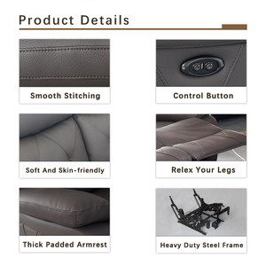 Multiple Color <strong>Recliner</strong> Fabric Sofa Set Home Theater Single <strong>Recliner</strong> Sofas <strong>Recliner</strong> Chair - Product Image 2