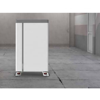 Système de stockage d'énergie domestique mural Super Solar 5 kWh, batterie LiFePO4 51,2 V, alimentation de secours solaire hybride, protection IP55