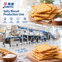 Heerlijke knapperige machine-gemaakte groentebiscuits, dierenbiscuits, vanillebiscuits, tunnel oven dierenbiscuit productielijn