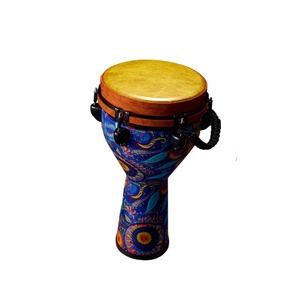 <span class=keywords><strong>Djembe</strong></span> sintonizable, tamaño <span class=keywords><strong>grande</strong></span> de 10 pulgadas y 12 pulgadas para rendimiento de adultos, cuerpo de tambor portátil, instrumento de percusión profesional, tambor de mano - Product Image 2