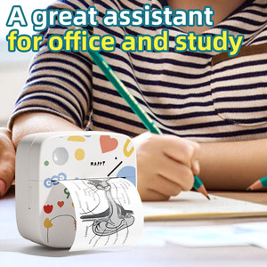 Mini Impresora Portátil de Mano, Impresora de Etiquetas, Códigos de Barras y Fotos, Conexión Bluetooth para Teléfono - Product Image 1