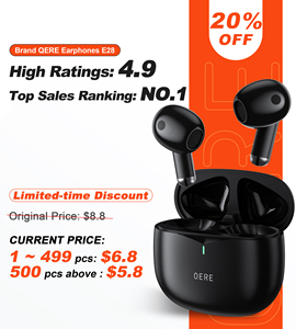 Audífonos Inalámbricos QERE E28 TWS, Auriculares Deportivos para Juegos, Audífonos Intrauditivos Bluetooth - Product Image 4
