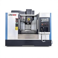 Centro CNC 855VMC Directo de Fábrica, Sistema GSK, BT40, Precisión de 0.003mm, 11kW, Fresado de Cavidades para Piezas Metálicas y Automotrices