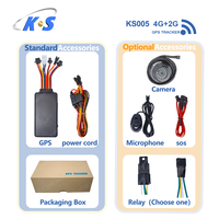 Rastreador GPS 4G para Vehículos con Alarma SOS, Micrófono, RS232, Cámara Externa, Foto Remota y Sensor de Combustible para Camiones y Automóviles