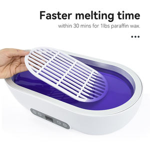 Menyesuaikan logo parafin mandi lebih hangat Kit perawatan kecantikan pribadi tangan dan tubuh lilin parafin pemanas untuk mencair lilin parafin - Product Image 4