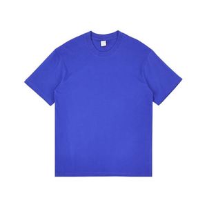 T-shirts pour hommes à col rond, coupe ample, 100% coton, 230 grammes, coton lourd, blanc pur, manches courtes, décontractés - Product Image 2