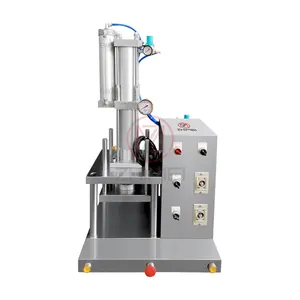 Pulver kompakt maschinen im Labormaßstab Hydraulische Labor pulver presse Maschine Booster Zylinder Labor presse