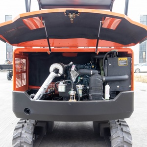 Mini-excavatrice à châssis étroit de 1338 mm, 3 tonnes, avec godet inclinable pour l'épandage de paillis, de terre et de gravier sur les chantiers, service OEM ODM - Product Image 3