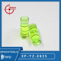 Niveau à bulle cylindrique de qualité industrielle 9x25 pour cadre photo, accessoires de jauge de niveau, précision 0,1 mm, garantie 1 an