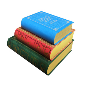 Hộp Đựng Hình Cuốn Sách Hộp Đựng Sách Bằng Giấy Giả Đóng Từ Tính Sang Trọng Trang Trí Cổ Điển Dập Nổi Màu Vàng Kim - Product Image 1