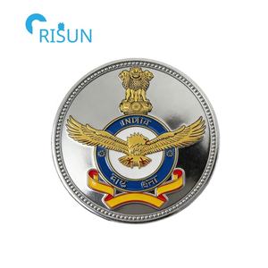 Souvenirs d'Inde, Drapeau indien, Forces armées, Défense, Vétéran, Pièce commémorative métallique, Pièces <span class=keywords><strong>de</strong></span> défi personnalisées, Inde - Product Image 5