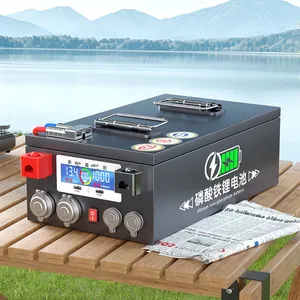 Qiaoge Solid State Lithium Iron Phosphate <b>Battery</b> <b>12V</b>/24V/48V Large Single Cell Car-Mounted Large-Capacity Power Supply 5000 - Product Image 1