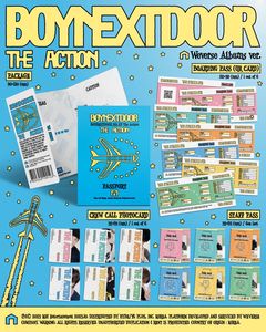 Choix Populaire BOYNEXTDOOR 5ème EP Album The Action Weverse Albums Ver Carte Musicale Basée sur l'Application - Product Image 6