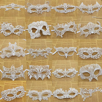 Masque pour les yeux en dentelle 3D pour adultes, Halloween, soirée sexy, couples, bal masqué, costumes