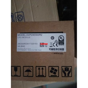 ตัวควบคุมลอจิกโปรแกรมได้แบบ PLC DVP-ES2 DVP24ES00R2ของแท้เอาต์พุตรีเลย์เอาต์พุต24 I/O - Product Image 1