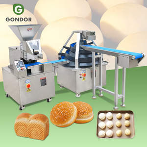 Petite machine industrielle de découpe volumétrique, diviseuse de pâte continue, façonneuse conique pour boulangerie - Product Image 1