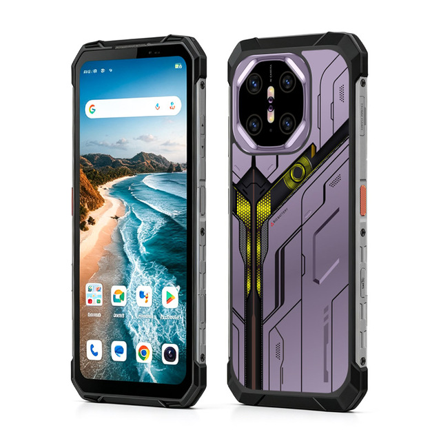 Factory Direct UNIWA F917 Rugged Smartphone Android 14 4G Global Version IP68 Waterproof Dustproof 7500mAh Battery Mobile Phone