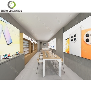 Aménagement intérieur de magasin de téléphonie mobile, vitrine personnalisée pour présentation de téléphones portables, comptoir de présentation de téléphones portables à vendre - Product Image 1