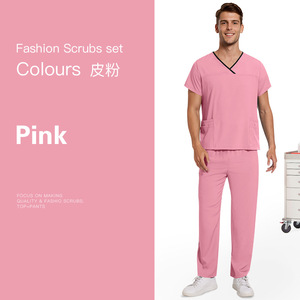 Uniformes <span class=keywords><strong>de</strong></span> Enfermería Corporativos con Área <span class=keywords><strong>de</strong></span> Logotipo Personalizable, Mezcla Premium para Equipos <span class=keywords><strong>de</strong></span> Hospitales/Clínicas - Product Image 5