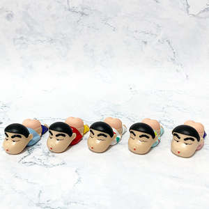 5ชิ้น/เซ็ต9.5ซม. ดินสอสีชิน<span class=keywords><strong>จัน</strong></span>รุ่น Q น่ารักคอลเลคชั่นท่านอนหุ่นตุ๊กตาโมเดลหุ่นพีวีซีรูปปั้นอะนิเมะสำหรับเด็ก - Product Image 2