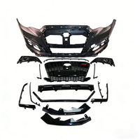 Kit de Carrocería Estilo RS Sport para Toyota Corolla Cross Frontlander 2022+, Parachoques Delantero, Rejilla, Luces Antiniebla, Kit de Conversión Facelift