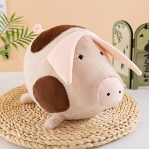 Peluche de Cerdo Gordo al por Mayor - Animal de Peluche Súper Suave, Muñeco Adorable para la Cama, Ideal para Aliviar el Estrés y Regalar - Product Image 1