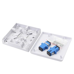 FTTH FT-A01SC APC UPC fibra óptica placa pared salida <span class=keywords><strong>roseta</strong></span> de escritorio caja - Product Image 2