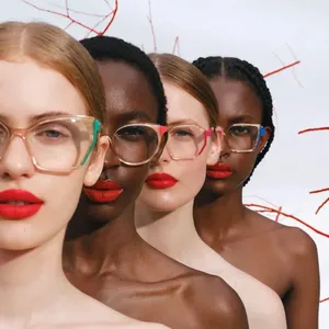 Designer Acetate Fancy Frames Europe Hochwertige Brillen gestelle