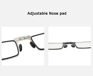 Vòng vuông kim loại có thể gập lại chỉnh kính Magnifying Eye kính quang học mỏng phổ Kính đọc sách - Product Image 2