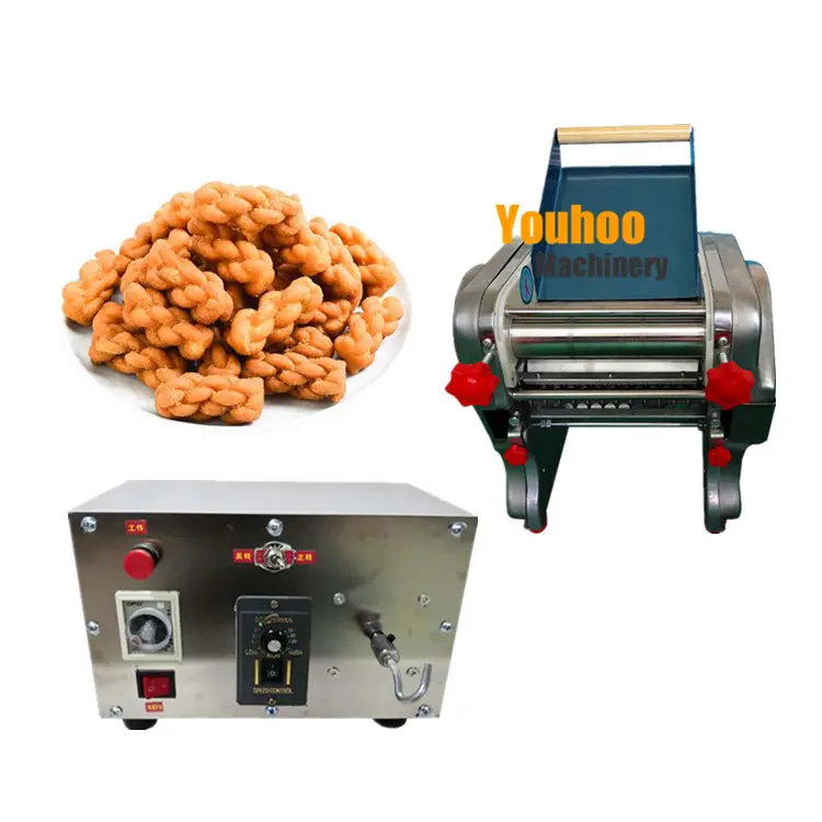Mahua-máquina de torsión de rosquillas chinas, máquina pequeña para el hogar