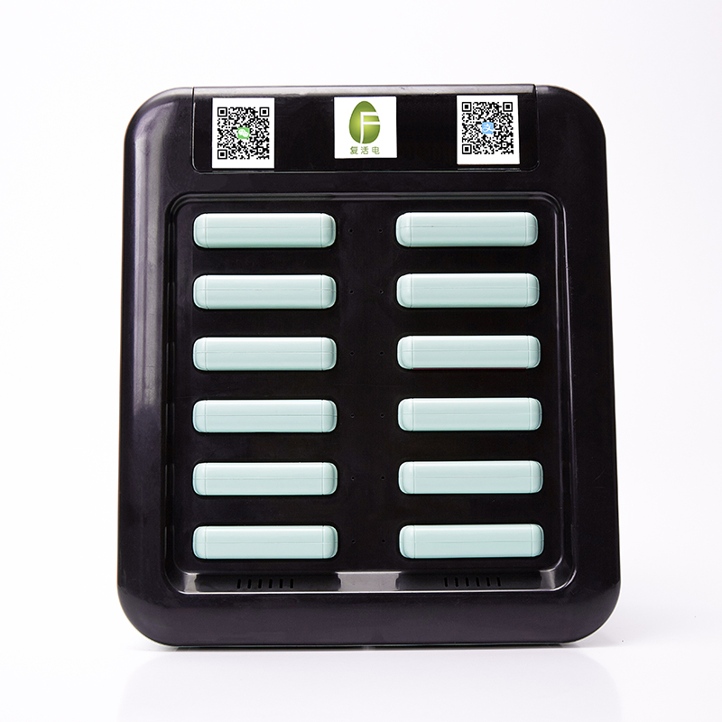 2021 new portable 12slots charging rental power bank rental station shared power banks rental for mobile phones