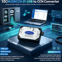 Convertidor Carrier 33CNUSBCCN-01 (Adaptador de Depuración) CCN Debug Black Box, Herramienta de Depuración de Comunicación para Ingenieros de Mantenimiento