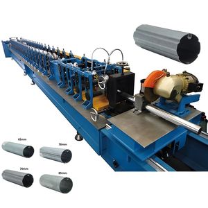 Acciaio zincato di dimensioni Multiple 60mm 65mm 70mm 78mm diametro tenda rullo macchina per formatura - Product Image 1