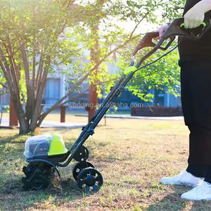 Motoculteur multifonctionnel AEAI à double batterie, à essence, pour le désherbage et le travail du sol, avec engrenage central - Product Image 6