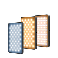Panneau lumineux LED portable couleur BI batterie rechargeable au lithium intégrée mini éclairage photographique de remplissage de lumière